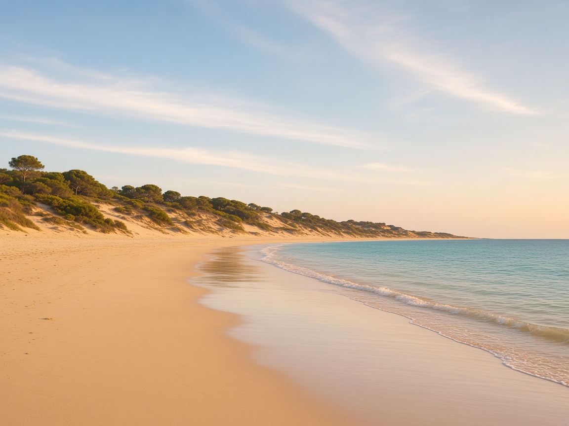 Strand und D&uuml;nen bei Sancti Petri in Chiclana