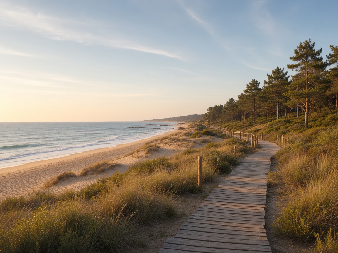 Spaziergang zwischen D&uuml;nen und Strand